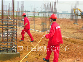 華南音樂(lè)基地土建白蟻預(yù)防工程
